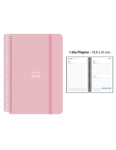 AG.SENF. PASTEL 135x210 D/P ROSA