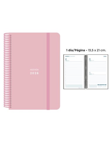 AG.SENF. PASTEL 135x210 D/P ROSA