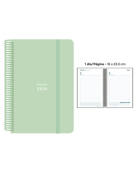 AG.SENF. PASTEL 160x235 D/P VERDE