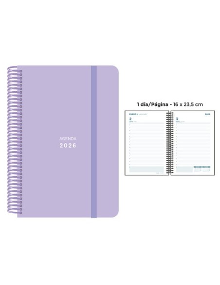 AG.SENF. PASTEL 160x235 D/P LILA