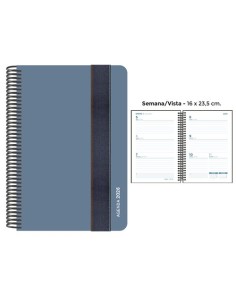 AG.SENF. FOAM 160x235 S/V AZUL PLOMO