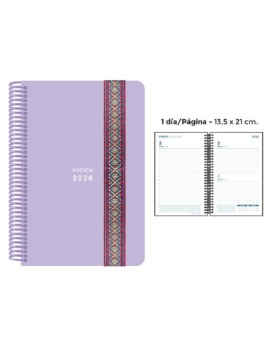 AG.SENF. PASTEL 135x210 D/P LILA