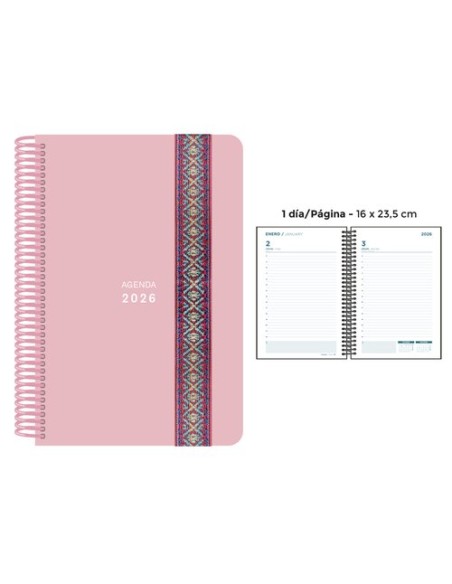 AG.SENF. PASTEL 160x235 D/P ROSA