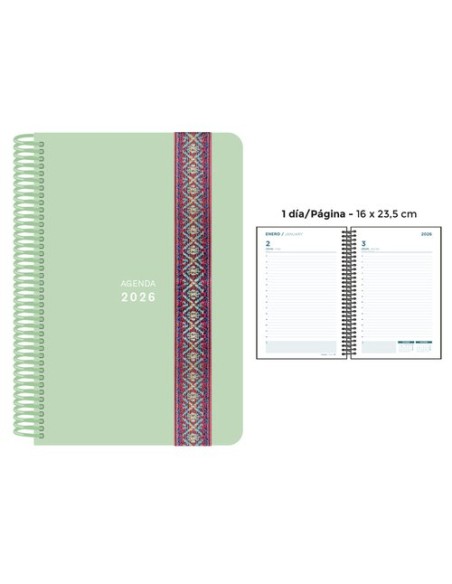 AG.SENF. PASTEL 160x235 D/P VERDE