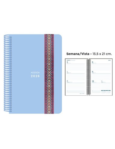 AG.SENF. PASTEL 135x210 S/V AZUL