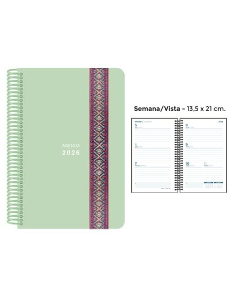 AG.SENF. PASTEL 135x210 S/V VERDE