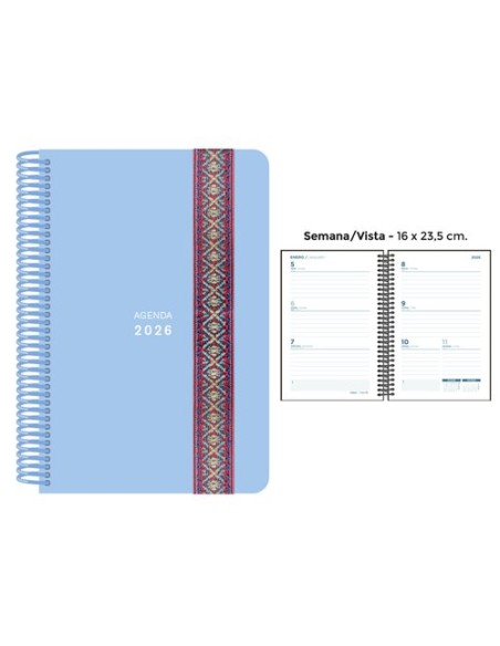 AG.SENF. PASTEL 160x235 S/V AZUL