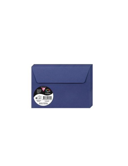 SOBRE CLAIREFONTAINE 114x162 AZUL P/20