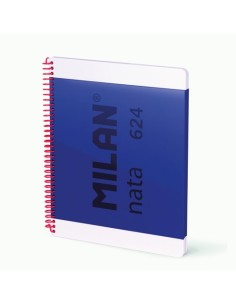BLOC MILAN NATA 624 A4 80h HRZ. AZUL - Pack de 3 unidades