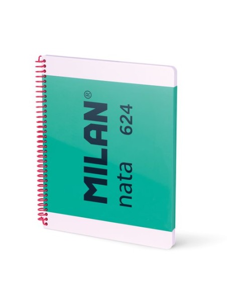 BLOC MILAN NATA 624 A4 80h HRZ. VERDE - Pack de 3 unidades