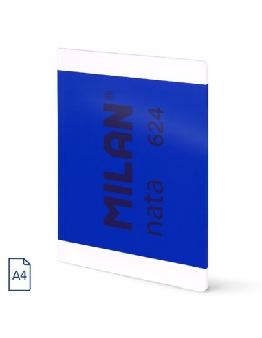 LIBRETA MILAN 624 A4 48h CD.5 AZUL - Pack de 3 unidades
