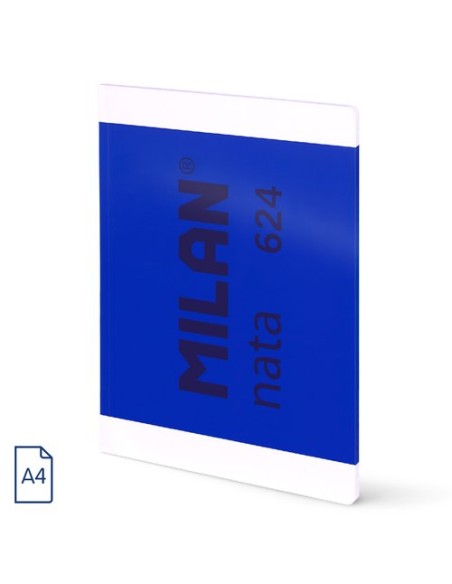 LIBRETA MILAN 624 A4 48h CD.5 AZUL - Pack de 3 unidades