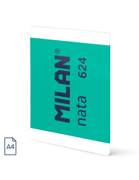 LIBRETA MILAN 624 A4 48h CD.5 VERDE - Pack de 3 unidades