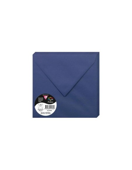 SOBRE CLAIREFONTAINE 165x165 AZUL P/20