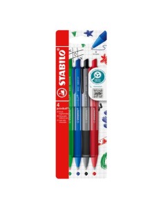 BOLIGRAFO STABILO POINTBALL CAJA 4