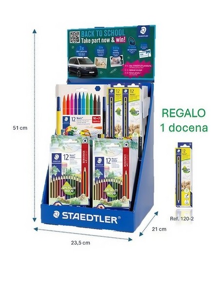 EXPOSITOR STAEDTLER SOBREM.VAC 25