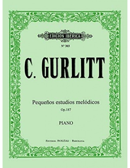 Pequenos Estudios Melodicos Op187