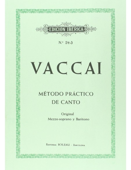 Metodo de canto mezzosoprano y baritono