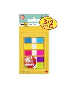 TACO BANDERITAS COLORES B/5 - Pack de 24 unidades