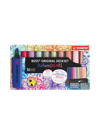 ROTUL.FLUOR STAB.BOSS 70 NAT. ESTUCHE 10