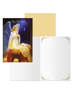 CHRISTMAS DOHE 115x170 ANGEL - Pack de 6 unidades