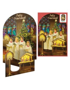 CHRISTMAS DOHE 115x170 CANTANDO A LA NAV - Pack de 6 unidades