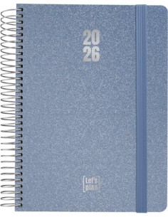 AG.GRAF. METALLIC t.EXTRA A5 D/P AZUL