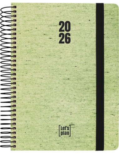 AG.GRAF. ECOJEANS t.EXTRA A5 D/P VERDE