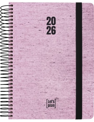 AG.GRAF. ECOJEANS t.EXTRA A5 D/P ROSA