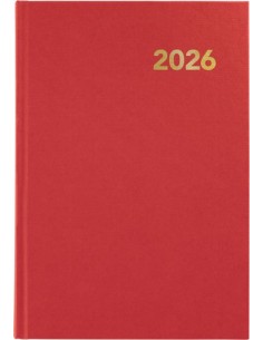 AG.GRAF. BRETAÑA t.EXTRA A5 D/P ROJO