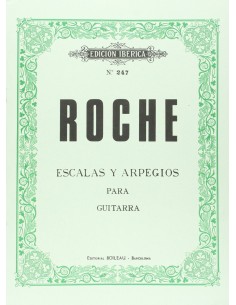 Escalas y arpegios para guitarra