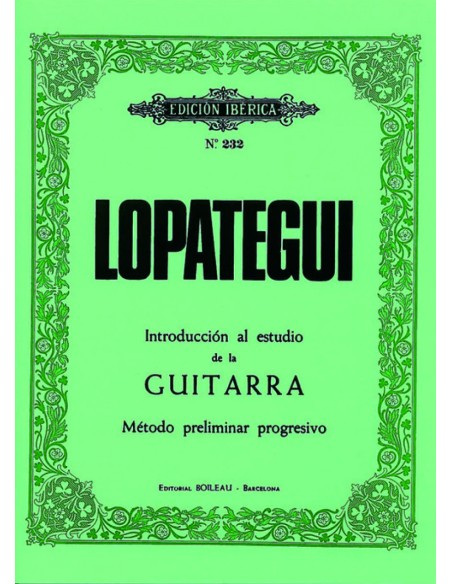 Introduccion al estudio de la guitarra