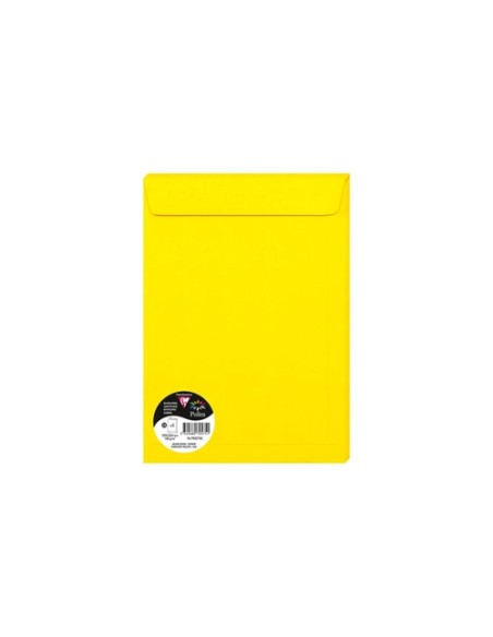 BOLSA CLAIREFONTAINE 229x324 AMARILLO P/