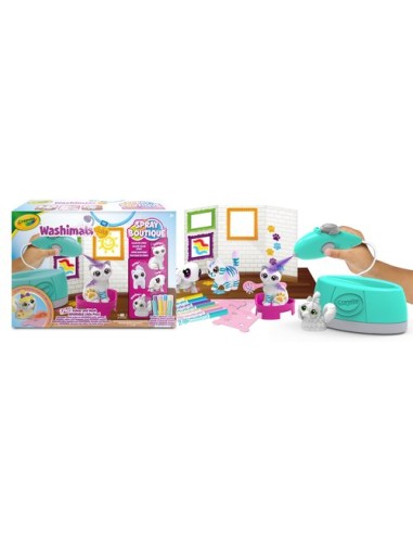 JUEGO CRAYOLA WASHIMALS SPRAY BOUTIQUE