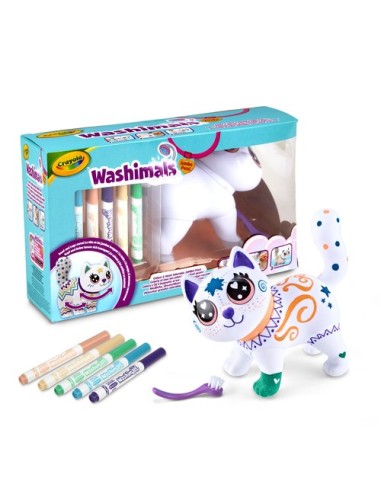JUEGO CRAYOLA WASHIMALS JUMBO PETS