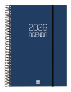 AG.F. ESPIRAL OPAQUE E40 D/P AZUL