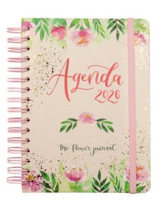 AG.F. FLOWER JOURNAL E10 D/P ROSA
