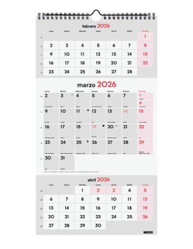 CAL.FIN. PARED 3 MESES VISTA 236x430