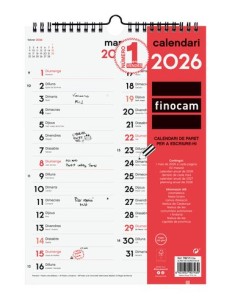 CAL.FIN.CAT. PARET MES COLUMNES M