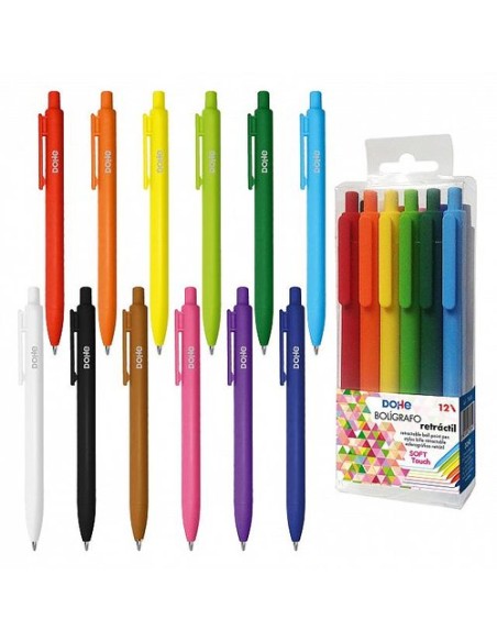 BOLIGRAFO DOHE SOFT TOUCH C. VIVOS B/12