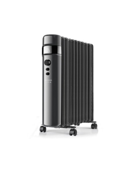 Agadir Öl-Radiator 2500 W NA Interior Negro 250 W Radiador de aceite eléctrico