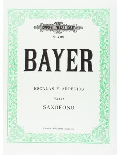 Escalas y arpegios para saxofon