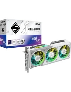 VGA ASROCK B580 STEEL LEGEND 12GB OC,INTEL,B580,12GB,GDDR6,192BIT,3DP+1HDMI,ARGB LEDS,3 VENTILADORES (B580 SL 12GO)