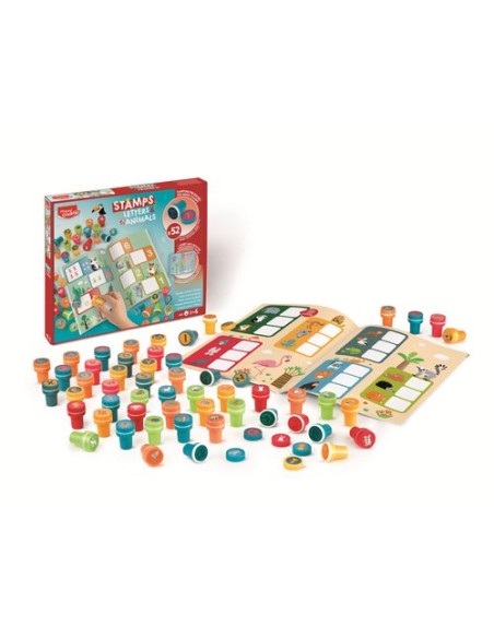 MAPED CREATIVE SELLOS LETTERS & ANIMALS