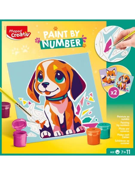 MAPED CREATIVE PINTA NUM. PERRO