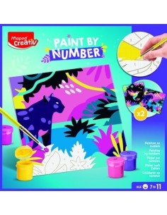 MAPED CREATIVE PINTA NUM. LEOPARDO