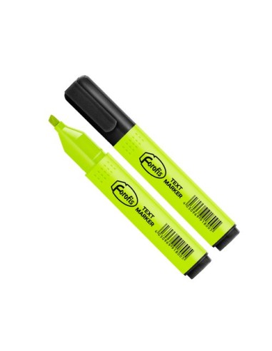 ROTULADOR FLUOR FOROFIS AMARILLO - Pack de 12 unidades