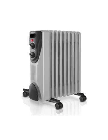 Dakar 1500 Interior Negro, Gris 1500 W Radiador de aceite eléctrico