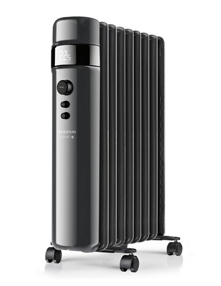 Agadir 2500 Interior Negro 2000 W Radiador de aceite eléctrico