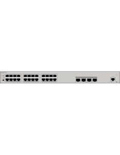 HUAWEI SWITCH  S220-24P4X (24*10/100/1000BASE-T PORTS(400W POE+), 4*10GE SFP+ PORTS, BUILT-IN AC POWER)